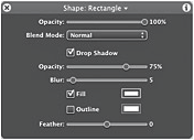 One of Motion's 'dashboard' palettes.