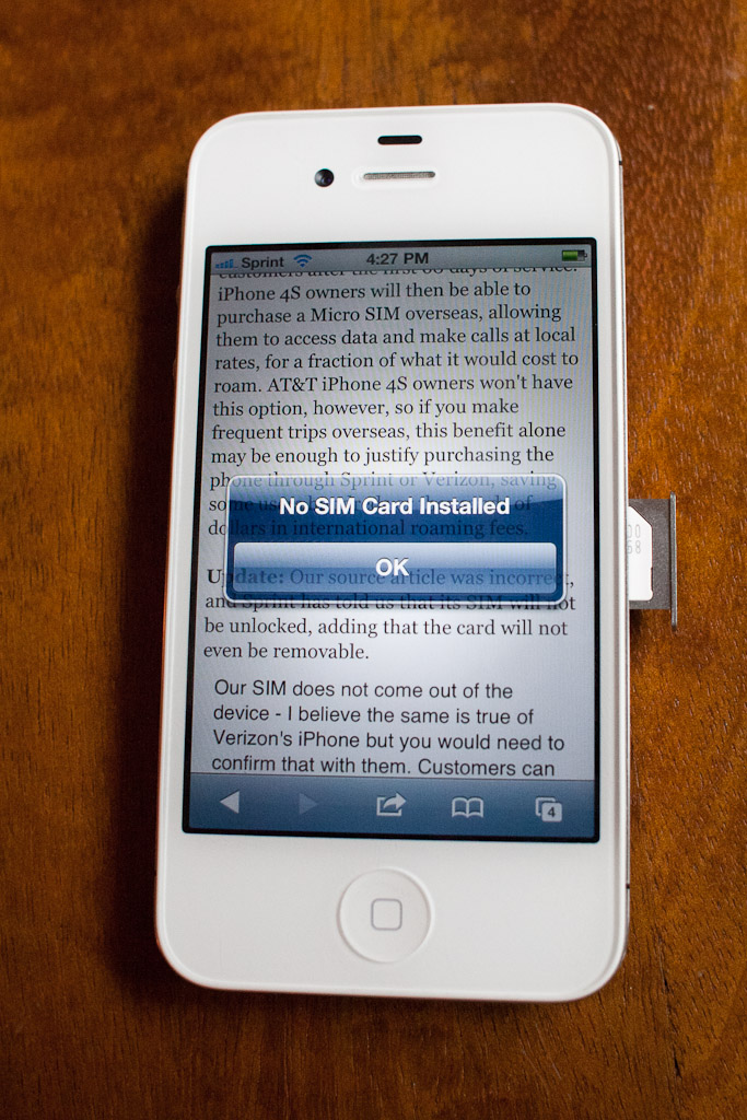 Can sprint iphone 4s be unlocked for straight talk