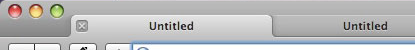 Sean Sperte's proposed improvement to Safari 4's tabs.