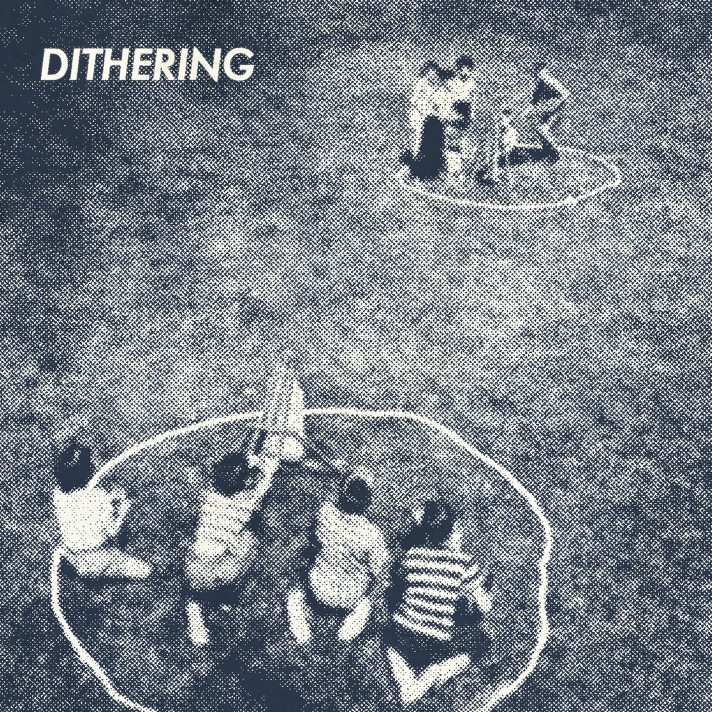 August 2020 cover art for Dithering, depicting a bunch of kids, in two groups, battling each other in a water balloon game of some sort.