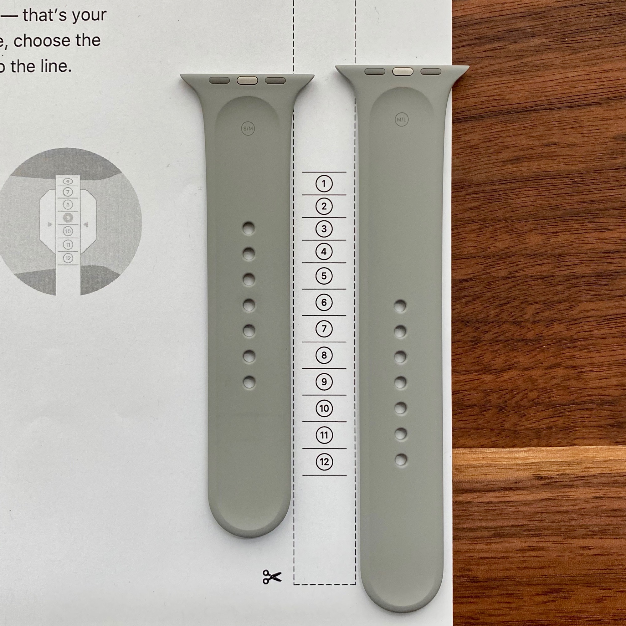 Apple watch solo 2025 band size guide